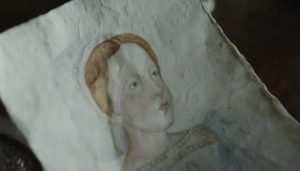 Drawing of Mary, Queen of Scots 
