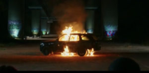 Car Fire The Outlaws BBC