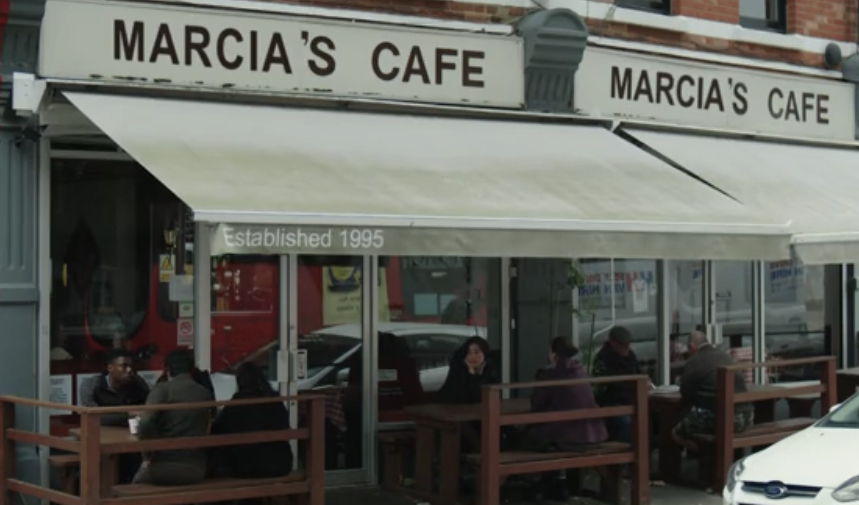 Marcia's Cafe The Box-In iTV