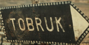 Tobruk Sign SAS: Rogue Heroes Epix and BBC