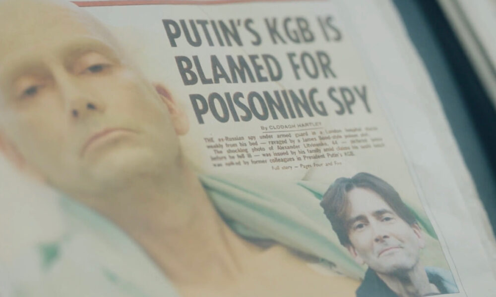 litvinenko tv show newspaper