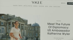 Vogue The Diplomat Netflix