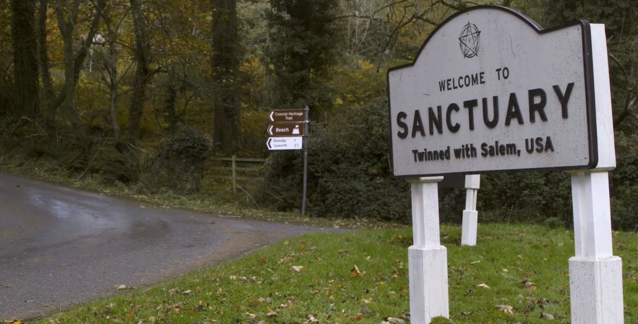 sign Sanctuary: A Witch's Tale AMC